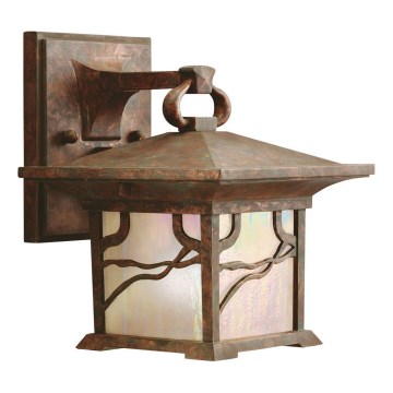 Quintiesse - Applique da esterno MORRIS S 1xE27/60W/230V IP44 finitura bronzo