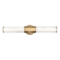 Quintiesse - Applique LED da bagno FACET 2xLED/12W/230V IP44, dorata