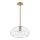 Quintiesse - Lampada a sospensione con asta LOTUS 1xE27/60W/230V Ø 40,7 cm oro