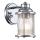 Quintiesse - Lampada da parete per esterni ASHLAND BAY 1xE27/60W/230V IP44 cromo lucido