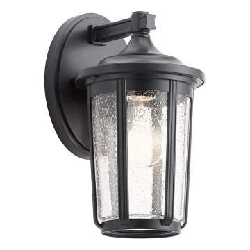 Quintiesse - Lampada da parete per esterni FAIRFIELD M 1xE27/60W/230V IP44 nera