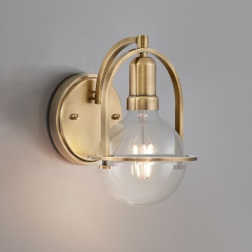 Quintiesse - Lampada da parete SOMERSET 1xE27/60W/230V dorata