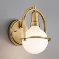 Quintiesse - Lampada da parete SOMERSET 1xE27/60W/230V dorata