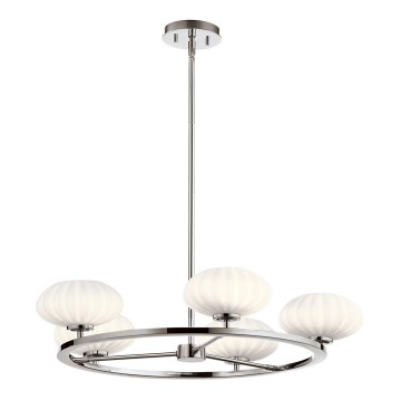 Quintiesse - Lampada LED da bagno a stelo PIM 5xG9/3W/230V Ø 71,1 cm IP44 cromo lucido