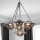 Quintiesse - Lampadario a stelo HARPER 7xE14/60W/230V Ø 81,3 cm cromo lucido/fumé