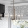 Quintiesse - Lampadario a stelo KIMROSE 6xE14/40W/230V Ø 68,6 cm cromo lucido