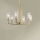 Quintiesse - Lampadario a stelo KIMROSE 6xE14/40W/230V Ø 68,6 cm oro