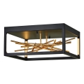 Quintiesse - Plafoniera LED STYX LED/8W/230V nera/dorata