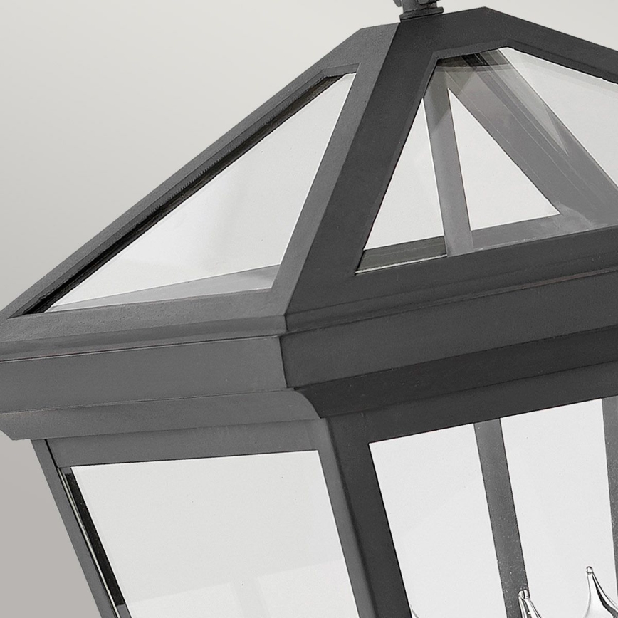 Quintiesse - Applique da esterno ALFORD L 3xE14/40W/230V IP44 nera