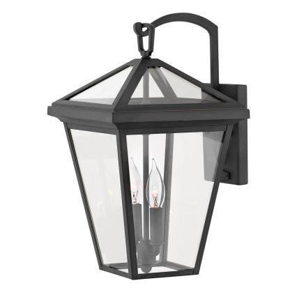 Quintiesse - Lampada da parete per esterni ALFORD M 2xE14/40W/230V IP44 nera