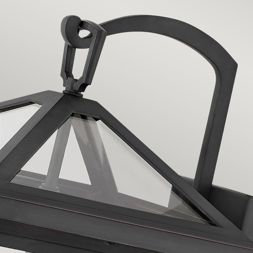 Quintiesse - Lampada da parete per esterni ALFORD M 2xE14/40W/230V IP44 nera