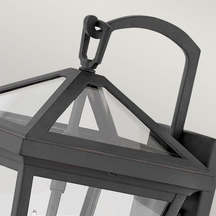 Quintiesse - Lampada da parete per esterni ALFORD S 2xE14/40W/230V IP44 nera