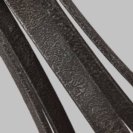 Quintiesse - Lampadario a catena ANGELO 5xE27/60W/230V finitura rovere