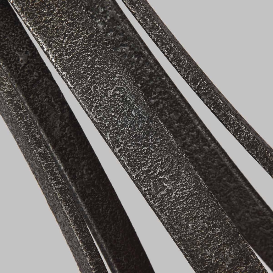 Quintiesse - Lampadario a catena ANGELO 5xE27/60W/230V finitura rovere