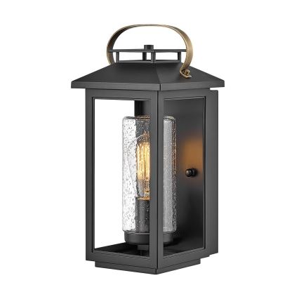 Quintiesse - Applique da esterno ATWATER S 1xE27/60W/230V IP44 nero
