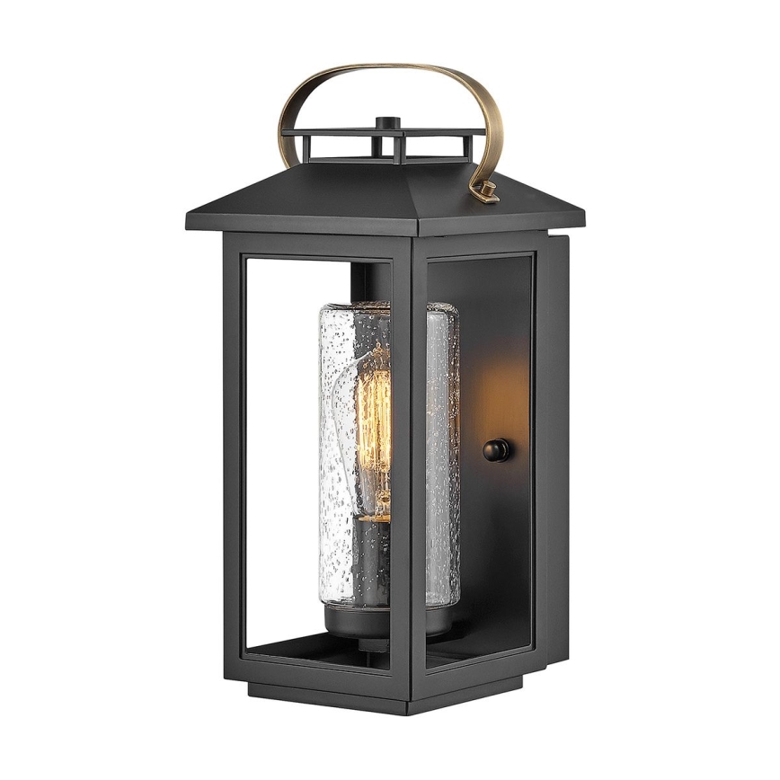 Quintiesse - Applique da esterno ATWATER S 1xE27/60W/230V IP44 nero