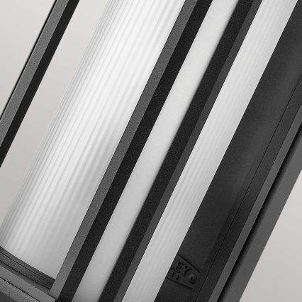 Quintiesse - Applique da esterno CASTELLE M 1xE27/60W/230V IP44 nera