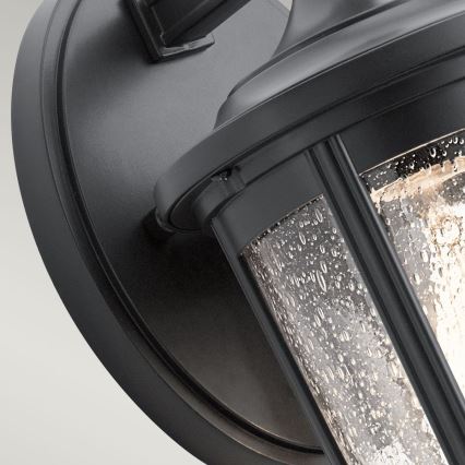 Quintiesse - Lampada da parete per esterni FAIRFIELD M 1xE27/60W/230V IP44 nera