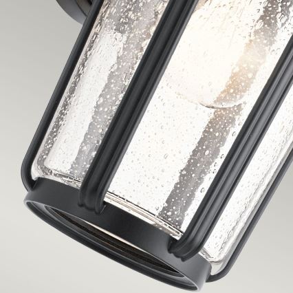 Quintiesse - Lampada da parete per esterni FAIRFIELD M 1xE27/60W/230V IP44 nera