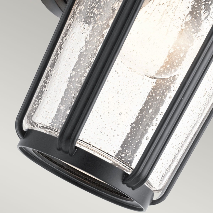 Quintiesse - Lampada da parete per esterni FAIRFIELD M 1xE27/60W/230V IP44 nera