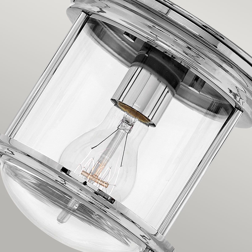 Quintiesse - Plafoniera da esterno HADRIAN 1xE27/60W/230V Ø 16,8 cm IP44