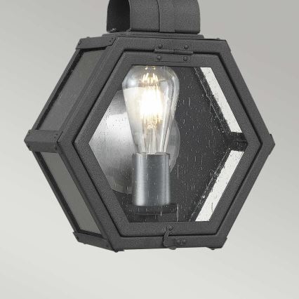 Quintiesse - Lampada da parete per esterni HEATH M 1xE27/60W/230V IP44 nero