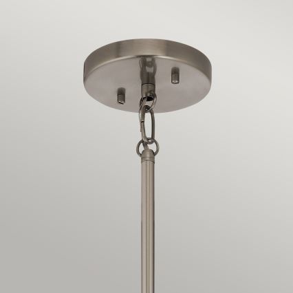 Quintiesse - Lampadario a stelo KARLEE 3xE14/60W/230V diam. 45,7 cm cromo opaco