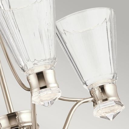 Quintiesse - Lampada da bagno su asta LED KAYVA LED/24W/230V IP44 cromo lucido