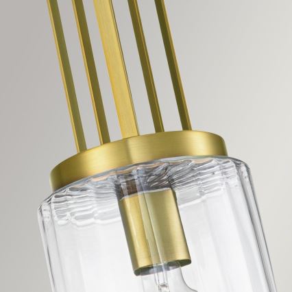 Quintiesse - Lampadario a stelo KIMROSE 1xE27/60W/230V Ø 17,8 cm oro