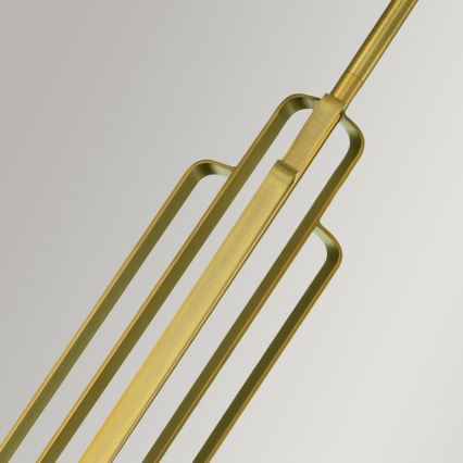 Quintiesse - Lampadario a stelo KIMROSE 1xE27/60W/230V Ø 17,8 cm oro