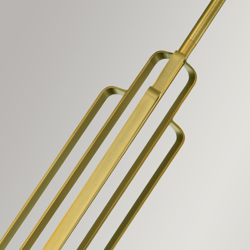 Quintiesse - Lampadario a stelo KIMROSE 1xE27/60W/230V Ø 17,8 cm oro