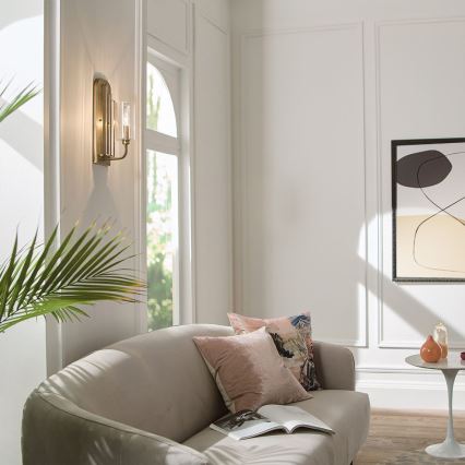 Quintiesse - Applique da parete KIMROSE 1xE14/40W/230V dorata