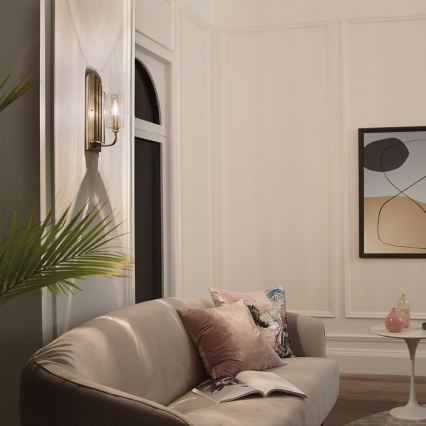 Quintiesse - Applique da parete KIMROSE 1xE14/40W/230V dorata