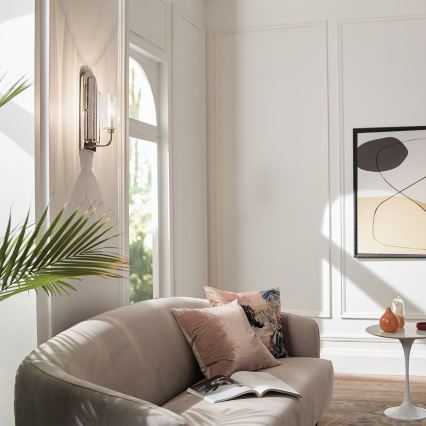 Quintiesse - Applique da parete KIMROSE 1xE14/40W/230V cromo lucido