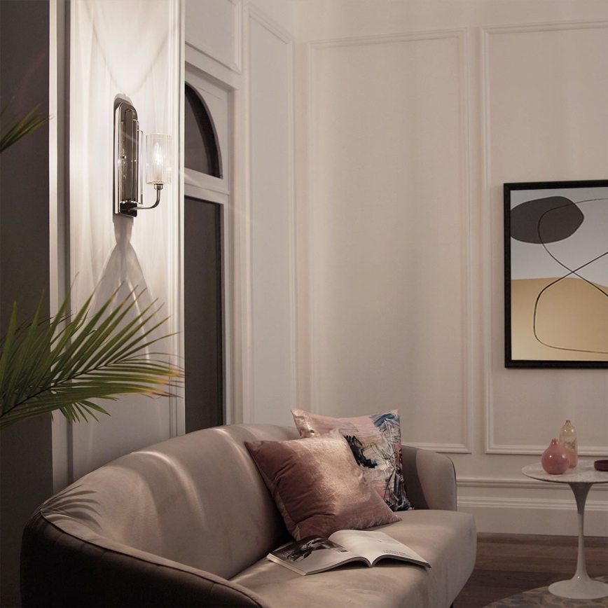 Quintiesse - Applique da parete KIMROSE 1xE14/40W/230V cromo lucido