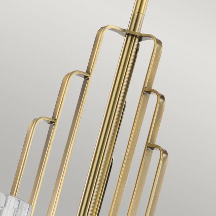 Quintiesse - Lampadario a stelo KIMROSE 6xE14/40W/230V Ø 68,6 cm oro