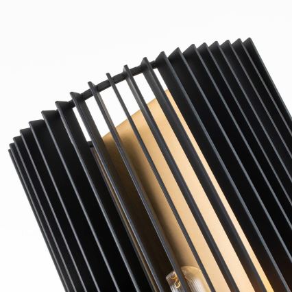 Quintiesse - Applique da parete LINARA 1xE27/60W/230V nero/oro