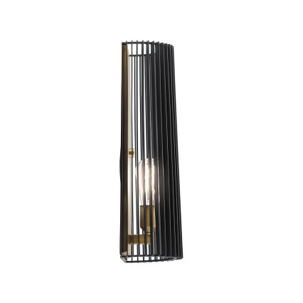Quintiesse - Applique da parete LINARA 1xE27/60W/230V nero/oro