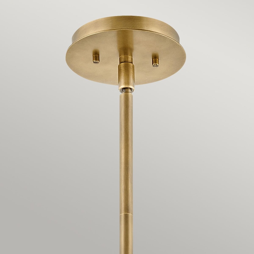 Quintiesse - Lampada a sospensione con asta LOTUS 1xE27/60W/230V Ø 40,7 cm oro