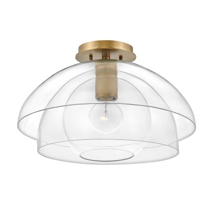 Quintiesse - Lampada a sospensione con asta LOTUS 1xE27/60W/230V Ø 40,7 cm oro