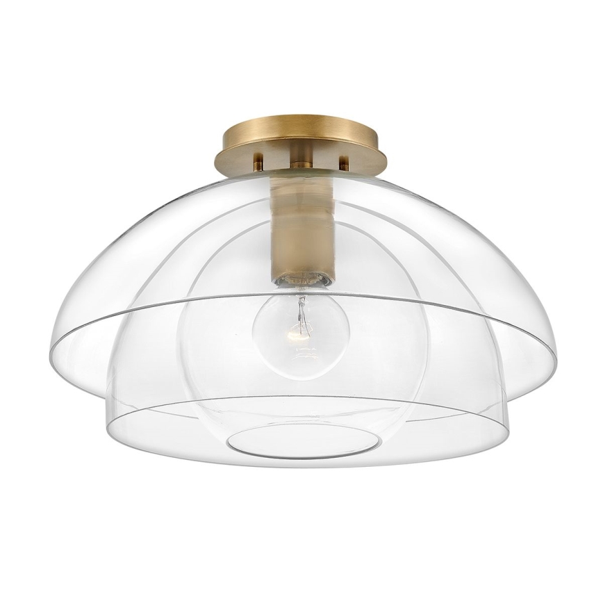 Quintiesse - Lampada a sospensione con asta LOTUS 1xE27/60W/230V Ø 40,7 cm oro