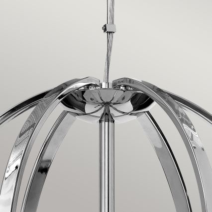 Quintiesse - Lampadario LED sospeso su cavo MONDO 3xG9/3W/230V Ø 45,7 cm cromo lucido