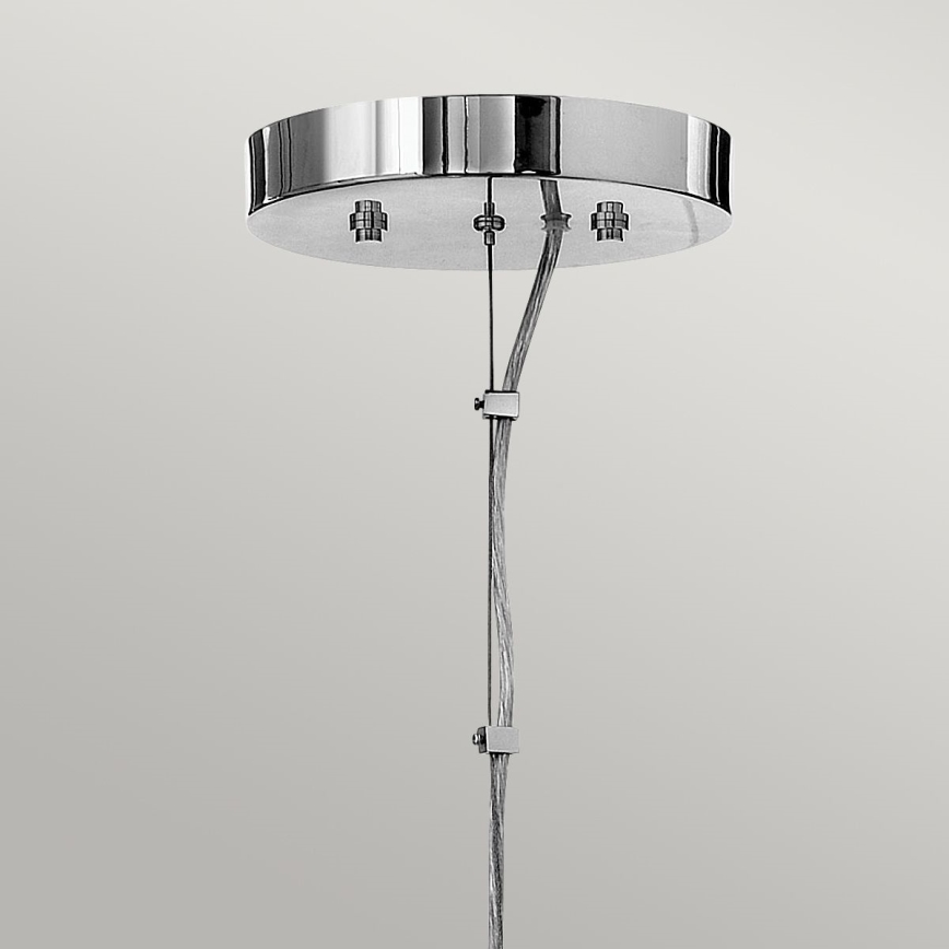 Quintiesse - Lampadario LED a sospensione MONDO 8xG9/3W/230V Ø 71,3 cm cromo lucido