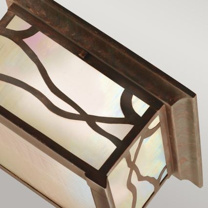 Quintiesse - Plafoniera da esterno MORRIS 2xE27/60W/230V IP44 bronzo