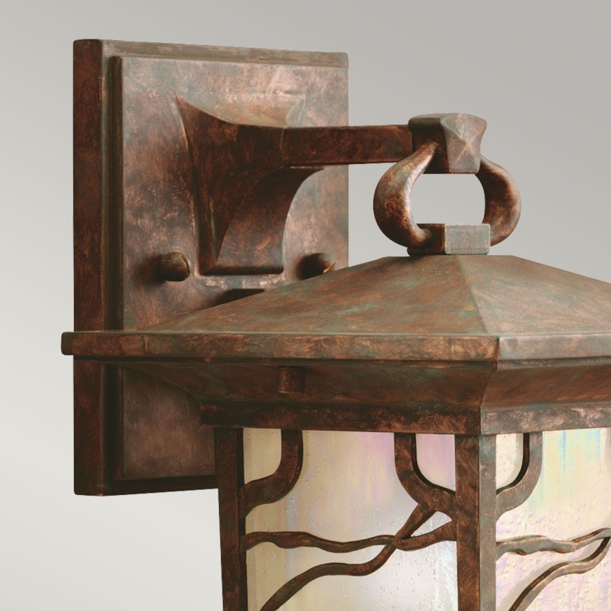 Quintiesse - Applique da esterno MORRIS S 1xE27/60W/230V IP44 finitura bronzo