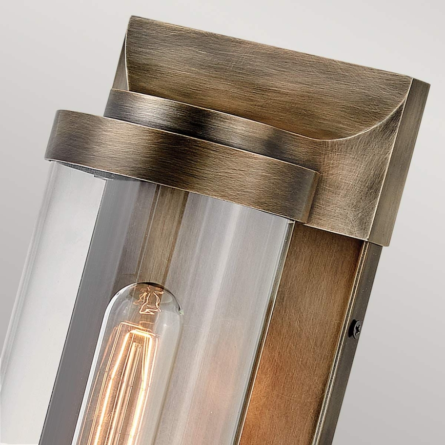 Quintiesse - Applique da esterno PEARSON M 1xE27/60W/230V IP44 bronzo