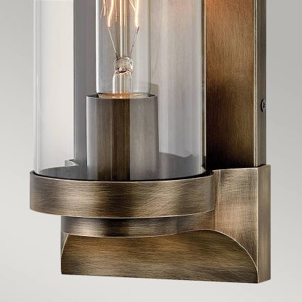 Quintiesse - Applique da esterno PEARSON M 1xE27/60W/230V IP44 bronzo