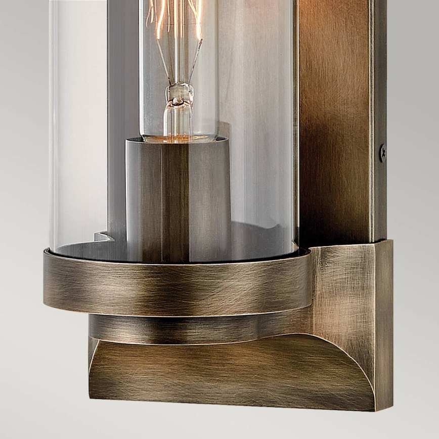 Quintiesse - Applique da esterno PEARSON M 1xE27/60W/230V IP44 bronzo