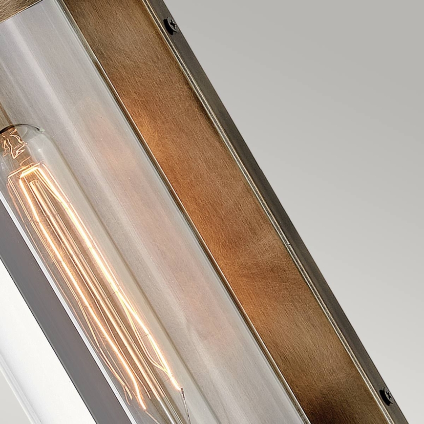 Quintiesse - Applique da esterno PEARSON M 1xE27/60W/230V IP44 bronzo