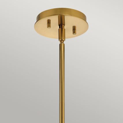 Quintiesse - Lampadario LED da bagno a stelo PIM 5xG9/3W/230V Ø 71,1 cm IP44 dorato